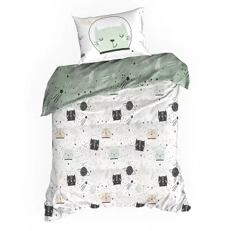 Pościel bawełniana KID Design91 biały