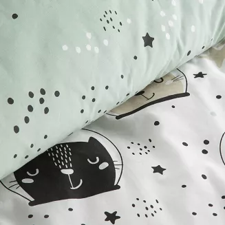 Pościel bawełniana KID Design91 biały