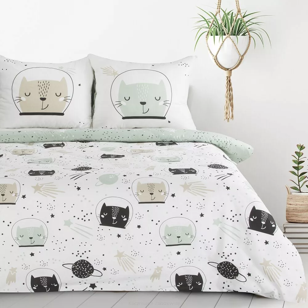 Pościel bawełniana KID Design91 biały