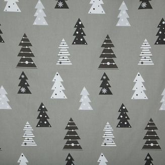 Komplet pościeli świąteczny POS 220x200 Eurofirany stalowy