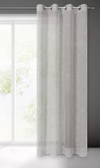 Zasłona gotowa na przelotkach NEL 140x250 Eurofirany szary