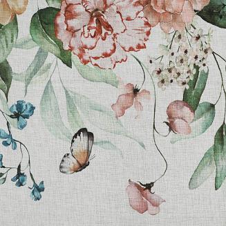 Zasłona gotowa na przelotkach RISA 140x250 Eurofirany biały