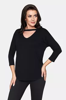 Bluzka damska oversize ALEXA czarna