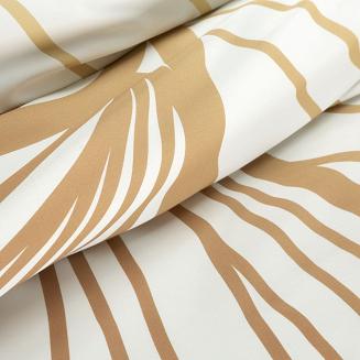 Pościel z makosatyny POS 200x220 Eurofirany biały/złoty