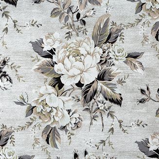 Pościel satynowa SPRING 140x200 Eurofirany srebrny