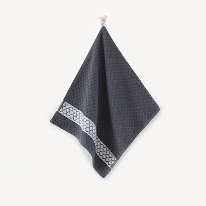 Ręcznik kuchenny 30x50 Zwoltex wzór Maroko grafitowy