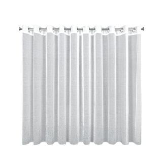 Firana gotowa na przelotkach MOLLY 350x150 Eurofirany biały