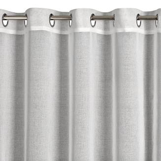 Firana gotowa na przelotkach MOLLY 350x150 Eurofirany biały