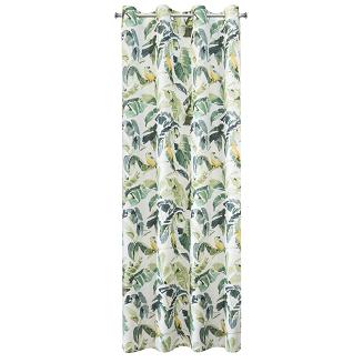 Zasłona gotowa na przelotkach FLORE 140x250 Design91 brązowy