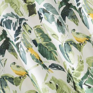 Zasłona gotowa na przelotkach FLORE 140x250 Design91 brązowy