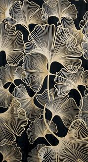 Zasłona gotowa na przelotkach VENUS 140x250 Eurofirany czarny