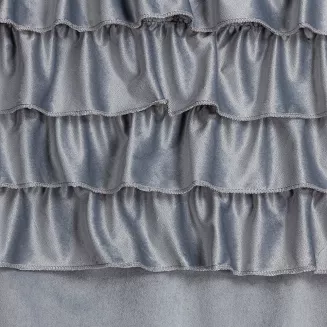 Zasłona gotowa na przelotkach ERIN 140x250 Eurofirany szary