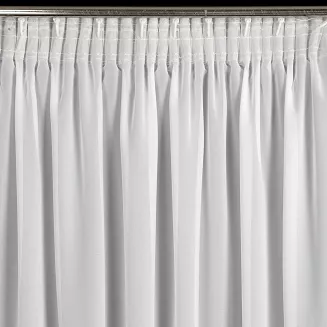 Firana gotowa na taśmie DEBRA 140x270 Eurofirany biały
