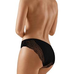 Figi damskie z koronką Babell kod 048 czarne