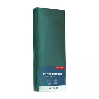 Prześcieradło Microsatyna Zielone 140X200 Zg