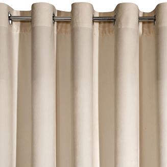 Zasłona gotowa na przelotkach VILLA 140x250 Eurofirany beżowy