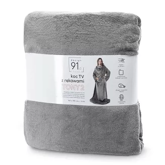 Koc narzuta TV 150x180 Design91 stalowy