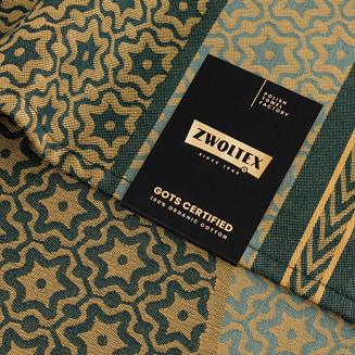 Ścierka kuchenna Marsala Gold 50x70 Zwoltex GOAT zielona złota