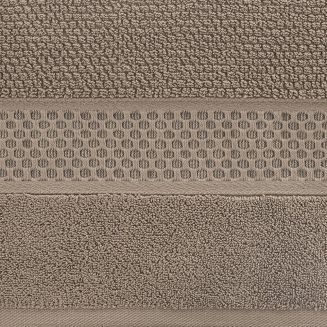 Ręcznik bawełniany DANNY 70x140 Eurofirany brązowy
