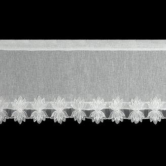 Firana gotowa SOPHIA 130x50 Eurofirany biały