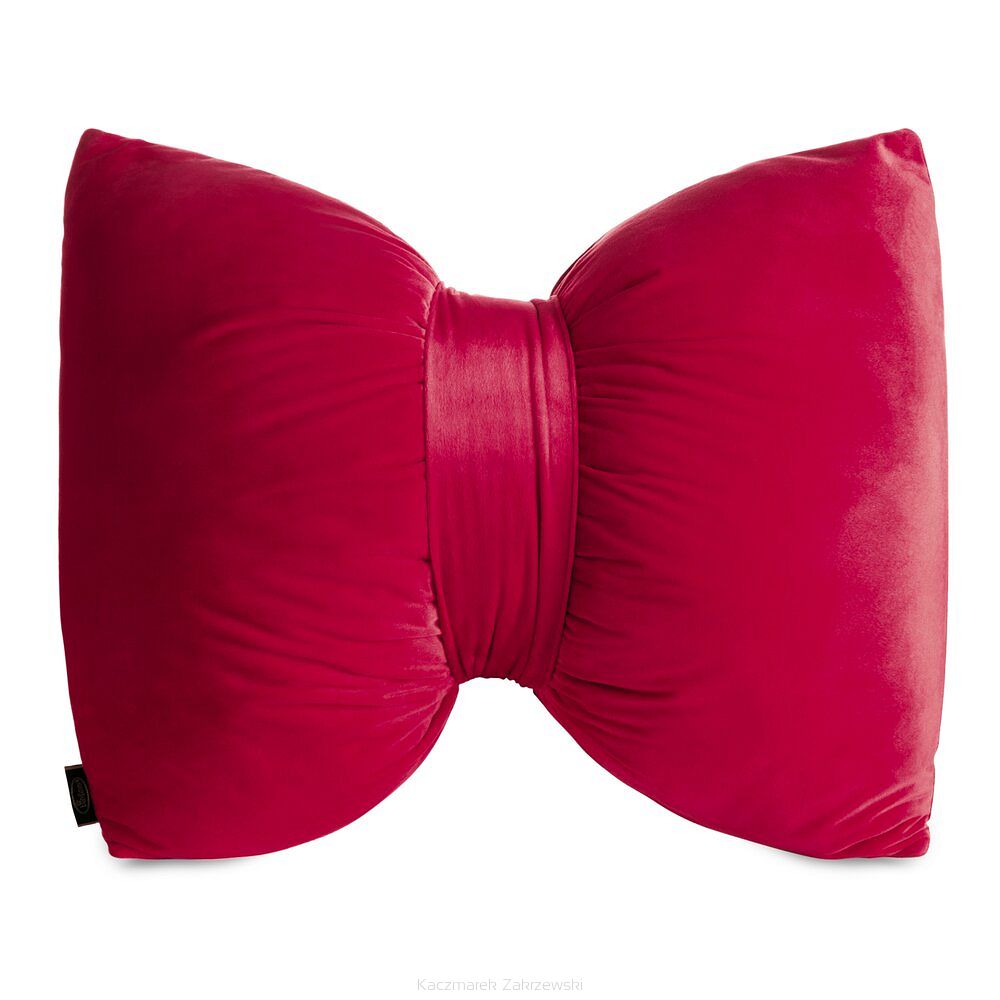 Poszewka dekoracyjna KOKARDA 45x55 Eurofirany bordowy