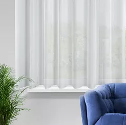 Firana gotowa na przelotkach VENUS 300x145 Eurofirany biały