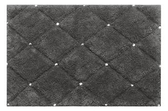 Dywanik łazienkowy CHIC 60x90 Eurofirany stalowy