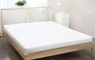 Prześcieradło jersey z gumką 120x200 biały