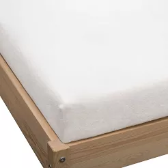 Prześcieradło jersey z gumką 120x200 biały