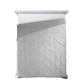 Narzuta dekoracyjna LUIZ 220x240 srebrny