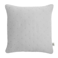 Poszewka dekoracyjna TERRA 45x45 pikowana szara