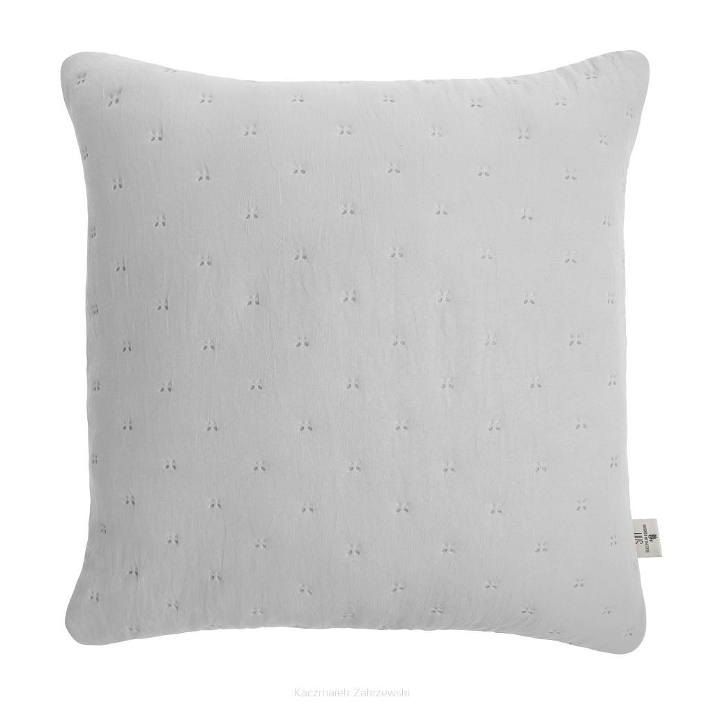 Poszewka dekoracyjna TERRA 45x45 pikowana szara