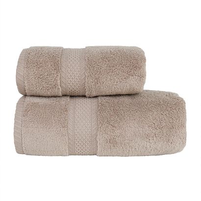 Ręcznik bawełniany RODOS 70x140 ciepły brąz