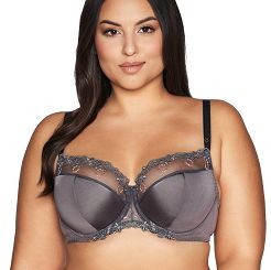 Biustonosz Semi Soft AV 1030 półusztywniany szary