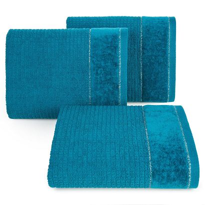Ręcznik bawełniany GLORY2 70x140 Eurofirany turkusowy