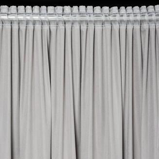 Zasłona gotowa na taśmie INGRID 140x270 Eurofirany stalowy