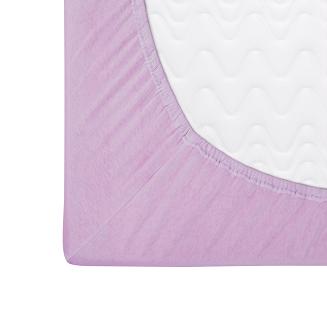 Prześcieradło jersey z gumką 60x120 Darymex wrzosowe