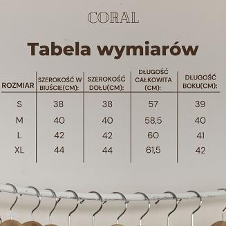 Bluzka damska bez rękawów Coral Eldar ecru