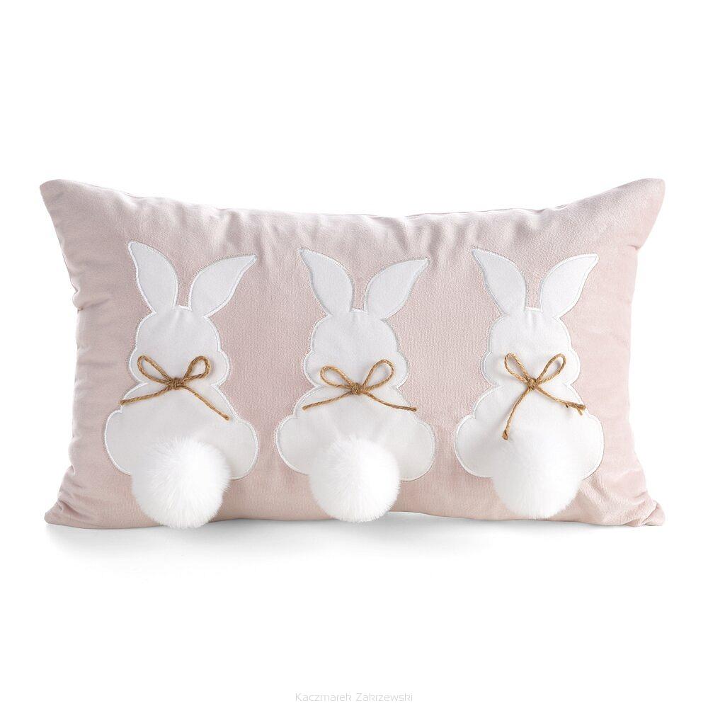 Poszewka dekoracyjna WIOSNA 30x50 Eurofirany jasnoróżowy