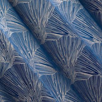 Zasłona gotowa na przelotkach ZAS 140x250 Pierre Cardin Eurofirany granatowy