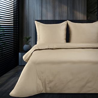 Pościel satynowa ELEGANT1D 140x200 Eva Minge Eurofirany beżowy