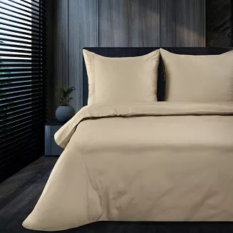 Pościel satynowa ELEGANT1D 140x200 Eva Minge Eurofirany beżowy