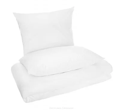 Poszwa hotelowa 160x200 noris standard biała zapinana na zamek