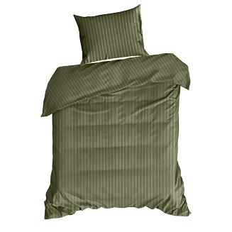 Pościel satynowa VERA 160x200 Eurofirany oliwkowy