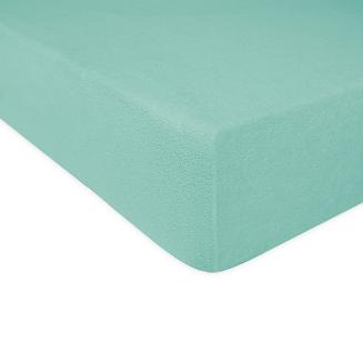 Prześcieradło frotte z gumką 160x200 Darymex jasno turkusowe