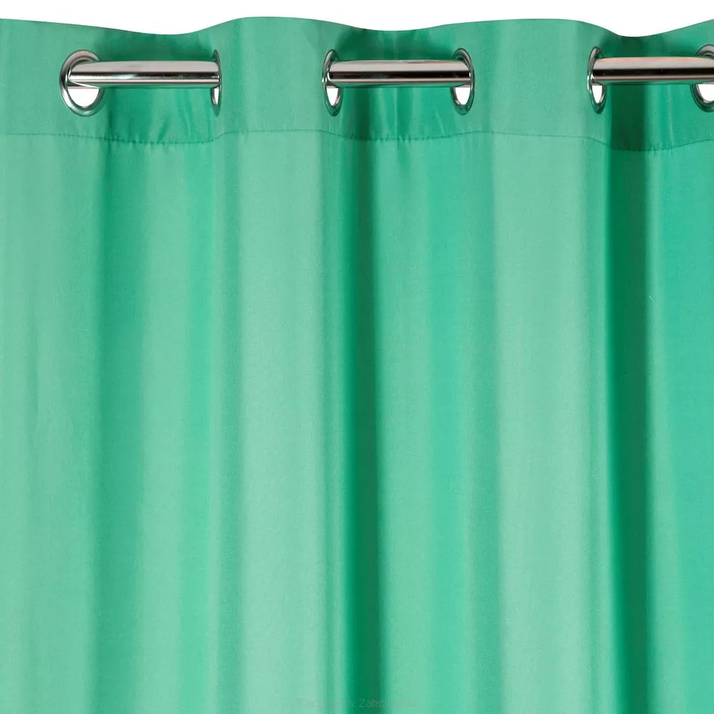 Zasłona gotowa na przelotkach ADORE 140x250 Design91 miętowy