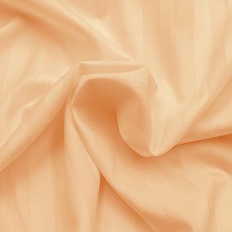 Pościel satyna bambusowo-bawełniana STRIPE BEIGE 180x200 Darymex jednokolorowa beżowa