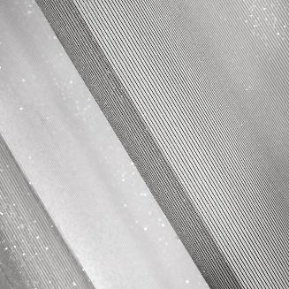 Firana gotowa na przelotkach ARIANA 140x250 Eurofirany szary