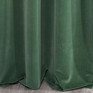 Zasłona gotowa na taśmie KRISTI 140x270 Eurofirany zielony