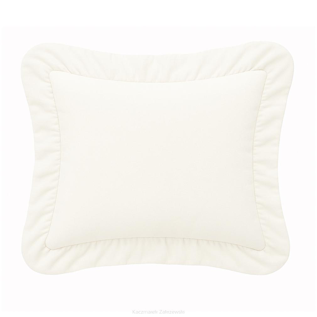 Poszewka do pościeli z falbanką RUFFY 70x80 ecru